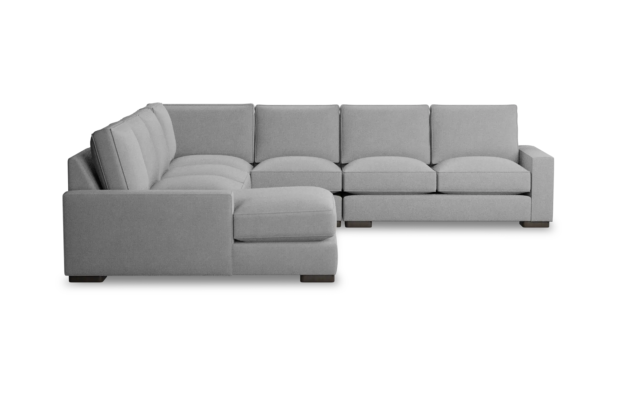 Edgewater Suave Gray Large Left Chaise Sectional Edgewater Suave Gray Large Left Chaise Sectional