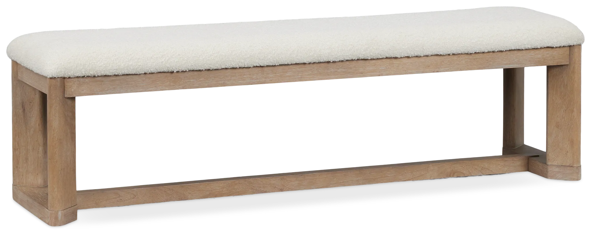 Alton Light Tone Upholstered Dining Bench