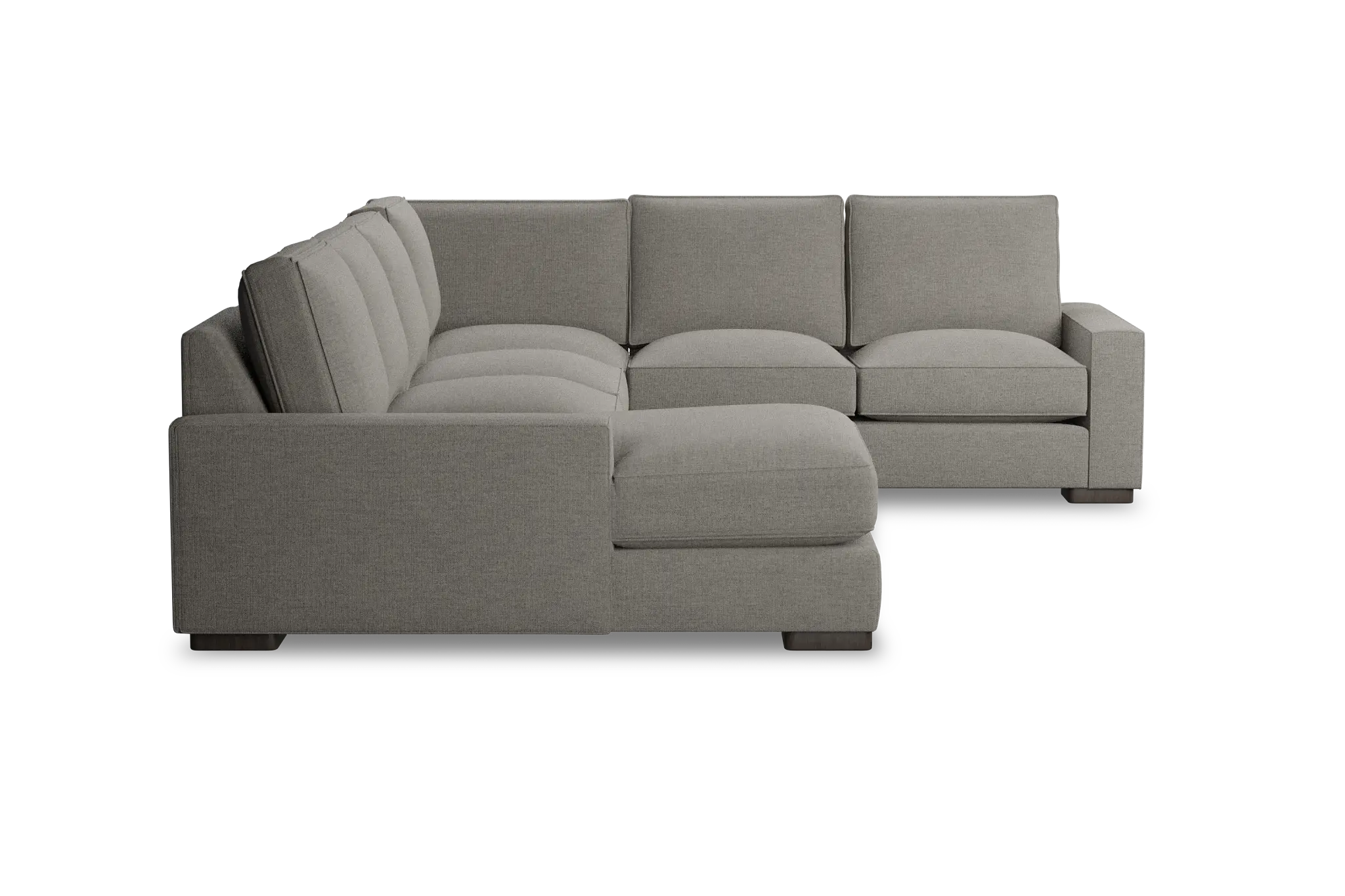 Edgewater Maguire Pewter Medium Left Chaise Sectional Edgewater Maguire Pewter Medium Left Chaise Sectional