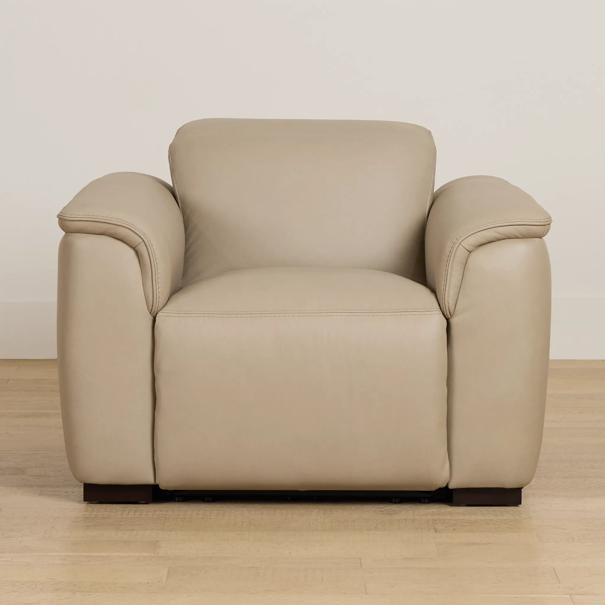 Flexsteel Brodie Taupe Lthr/vinyl Power Recliner