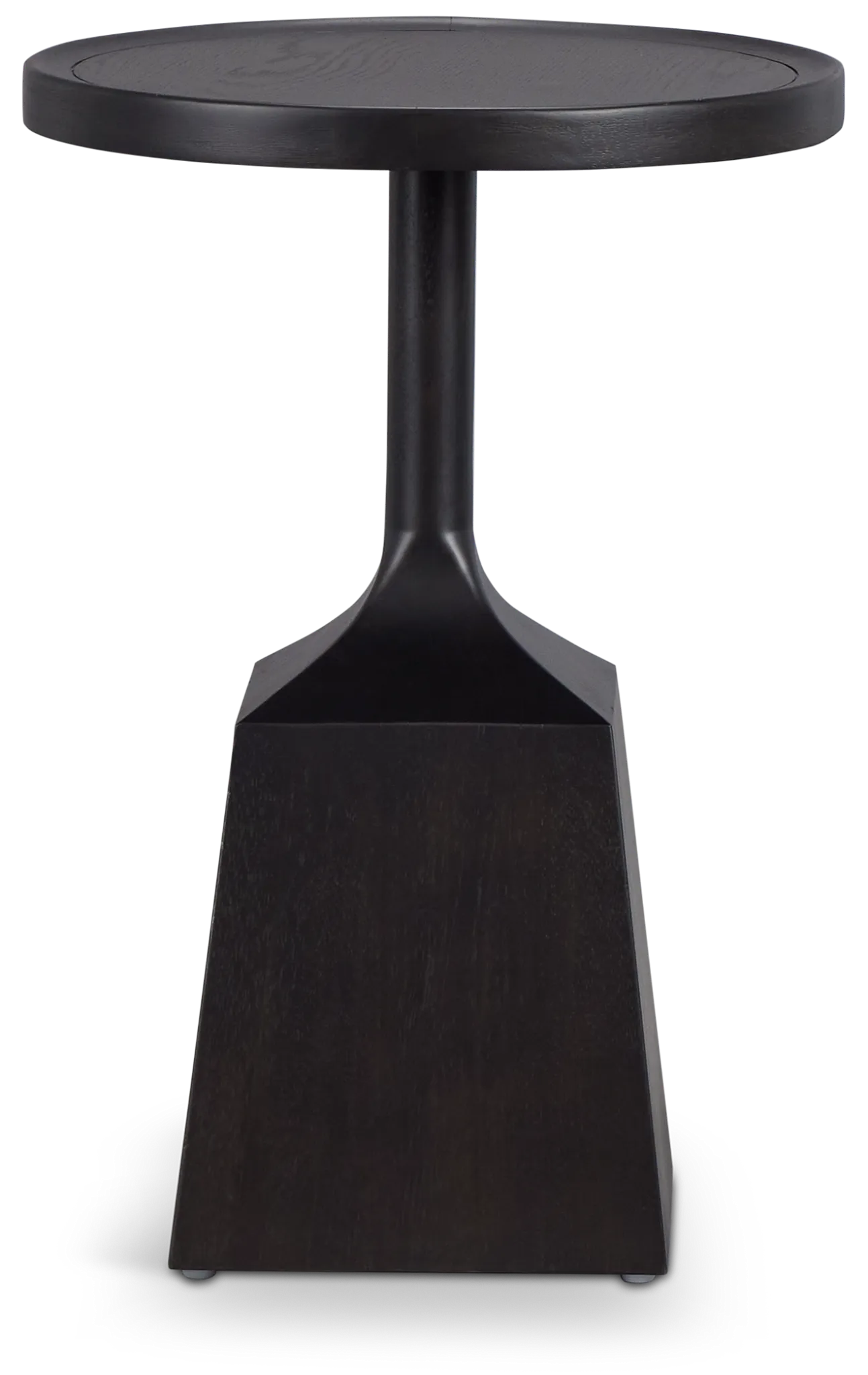 Provo Dark Tone Round Pedestal Table