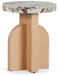 Malibu Light Tone Nightstand