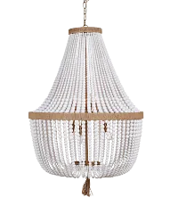 Larsen White Large Chandelier