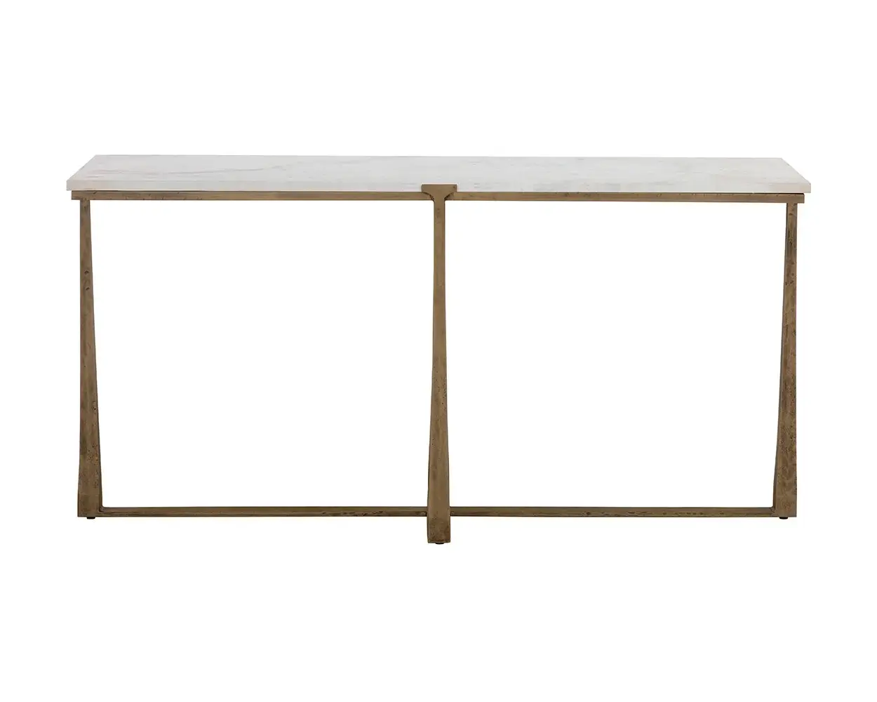Cowart White Marble Console Table Cowart White Marble Console Table