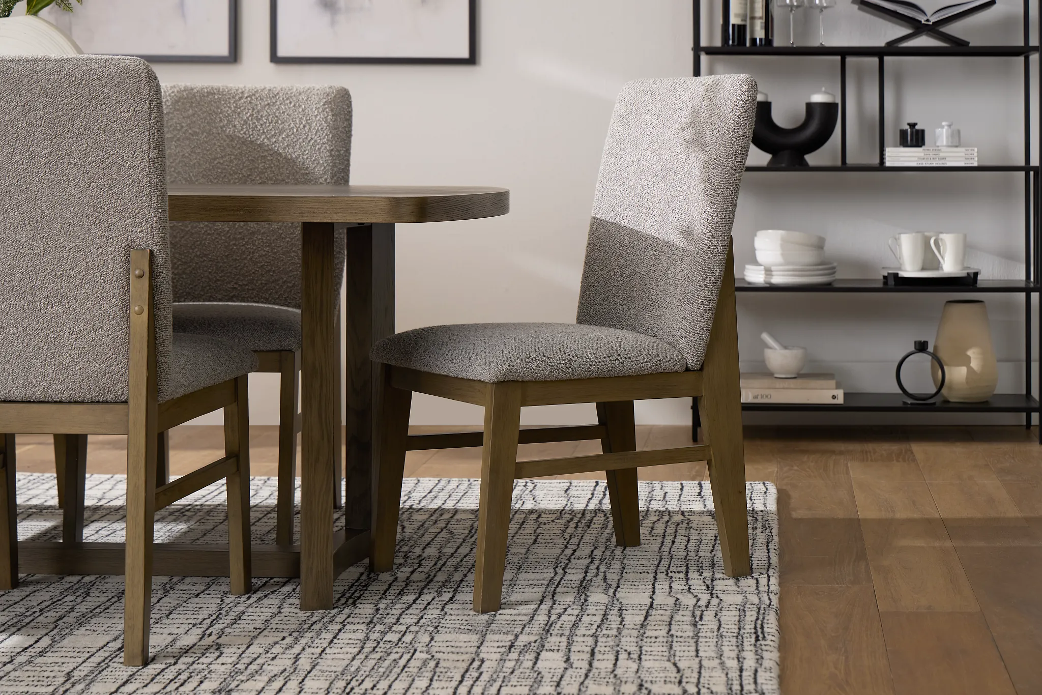 Modesto Light Tone Rectangular Table