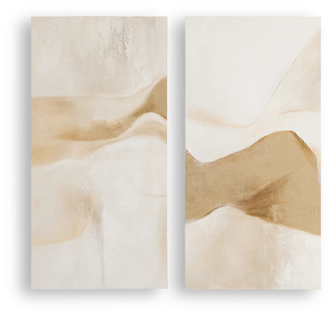 Dakota Light Brown Wall Art