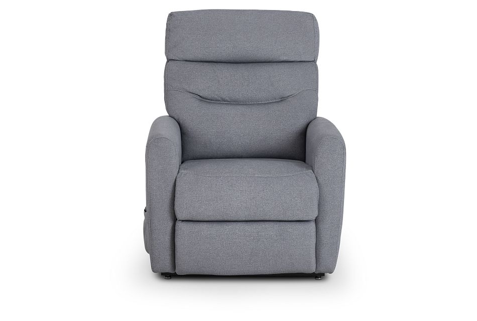 Canton Gray Fabric Power Lift Recliner