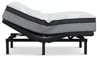 Kevin Charles By Sealy Signature Plush Plus Adjustable Mattress Set
