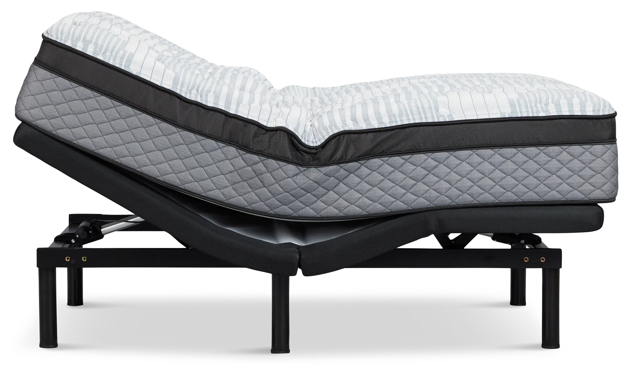 Kevin Charles By Sealy Signature Plush Plus Adjustable Mattress Set