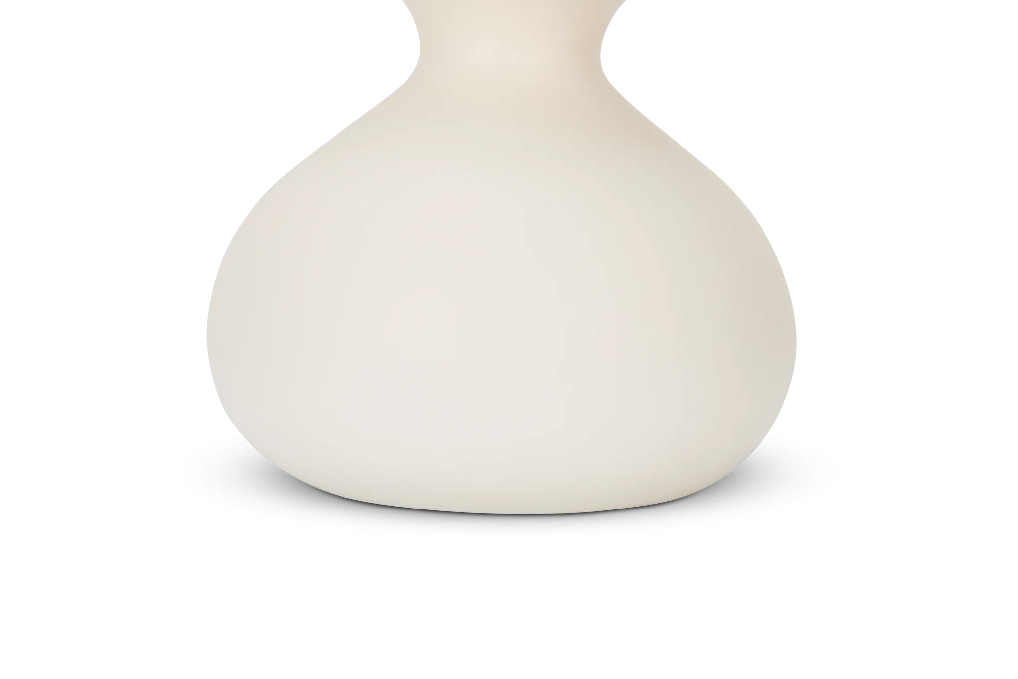 Malid White Candle Holder