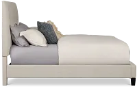 Lucy Taupe Uph Platform Bed