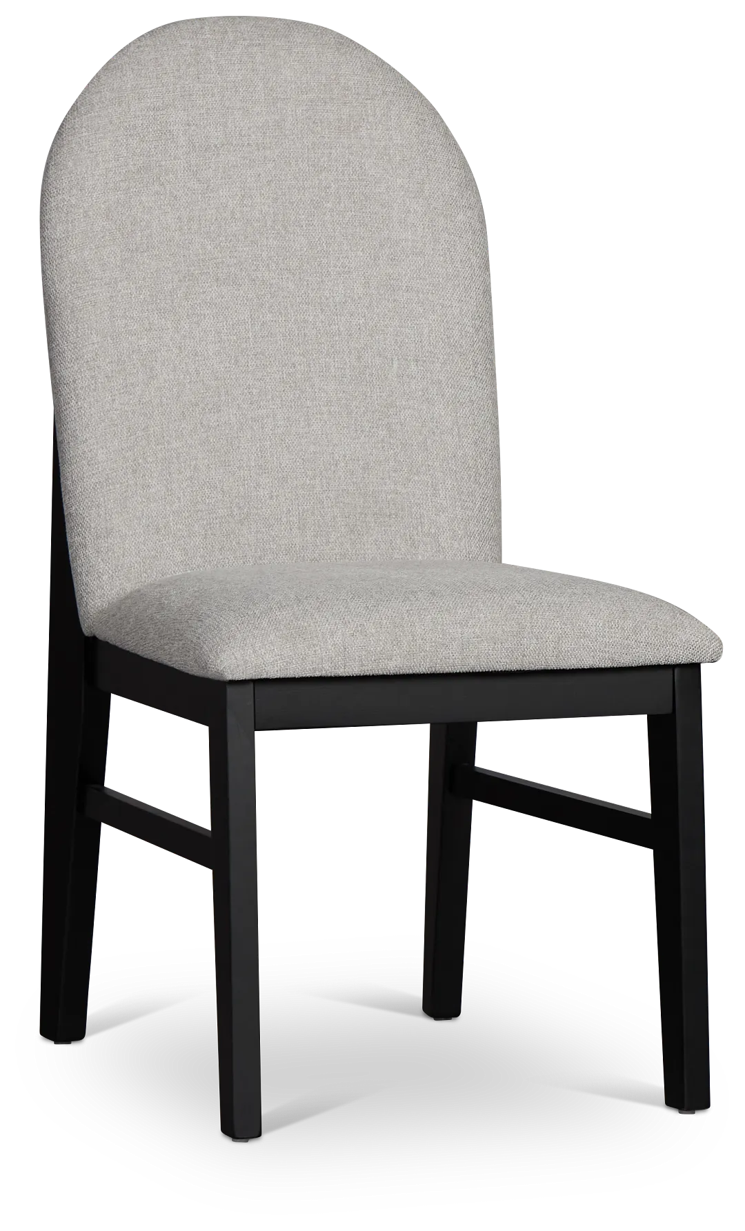 Palisades Black Upholstered Side Chair