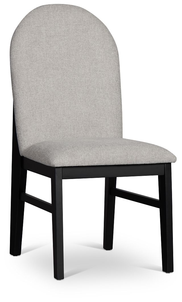 Palisades Black Upholstered Side Chair