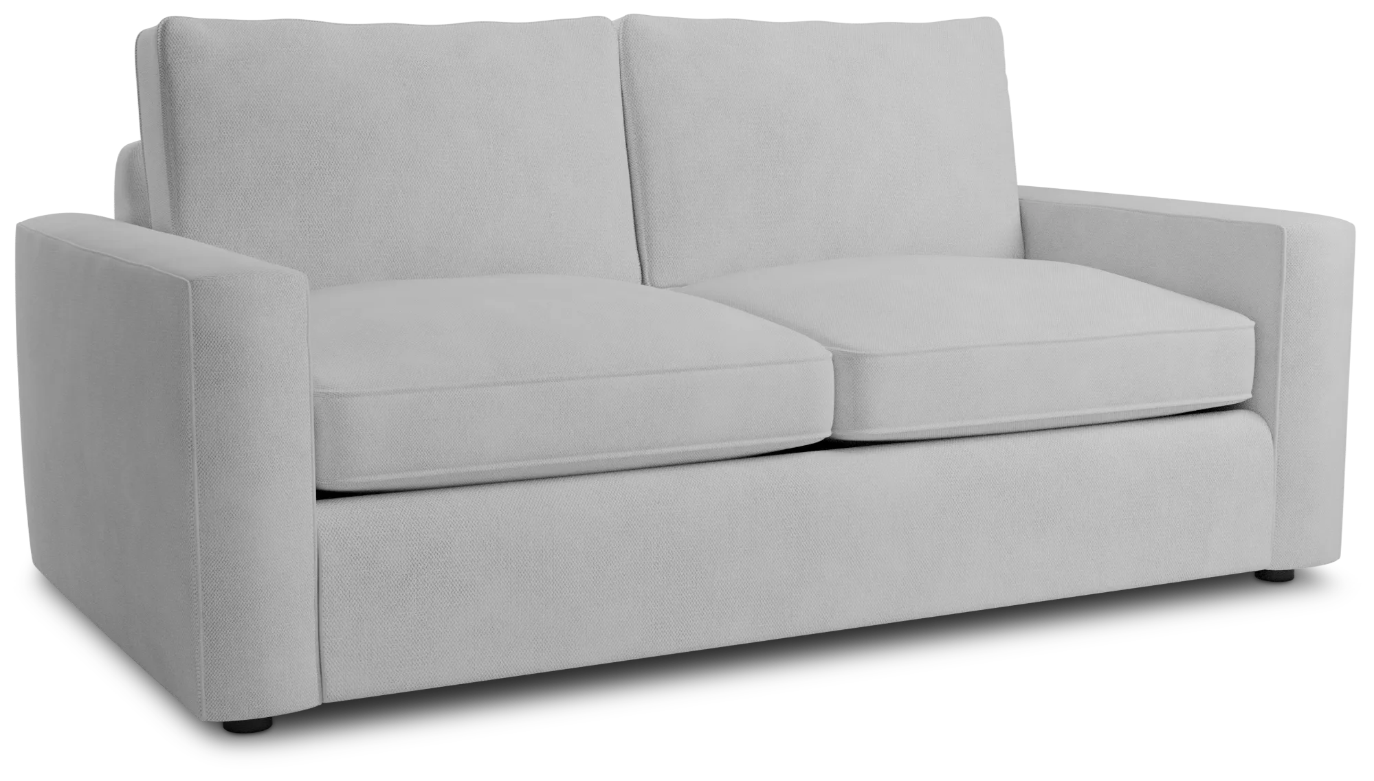 Siesta Peyton White Fabric Sofa