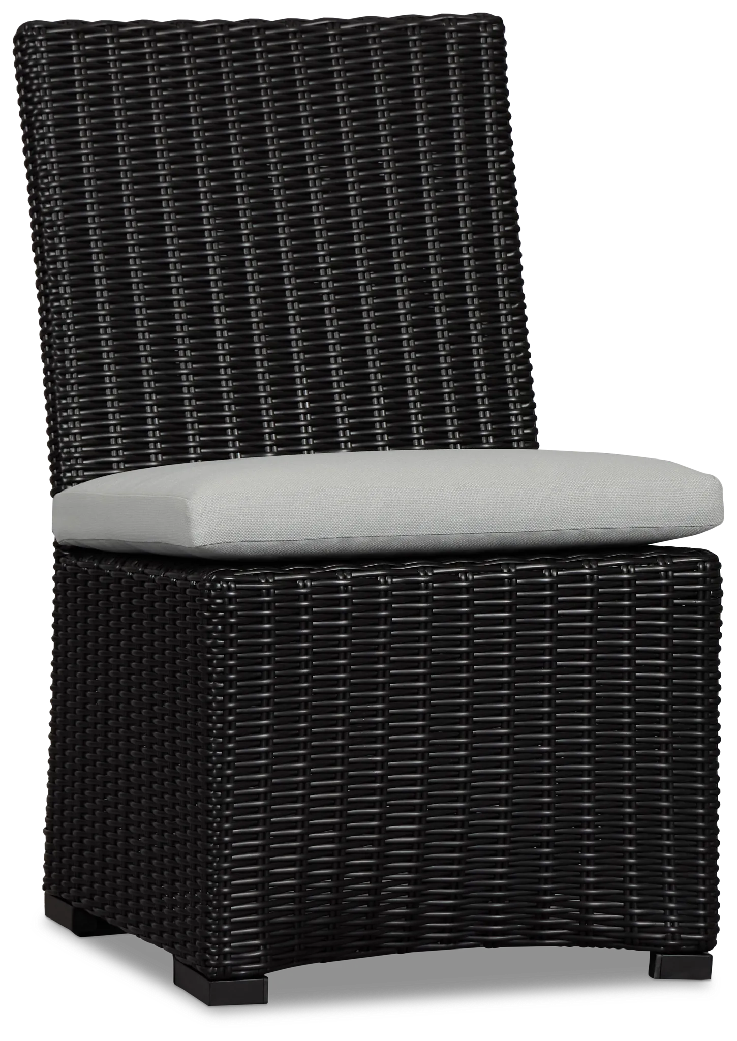 Montecito Black Cushioned Side Chair