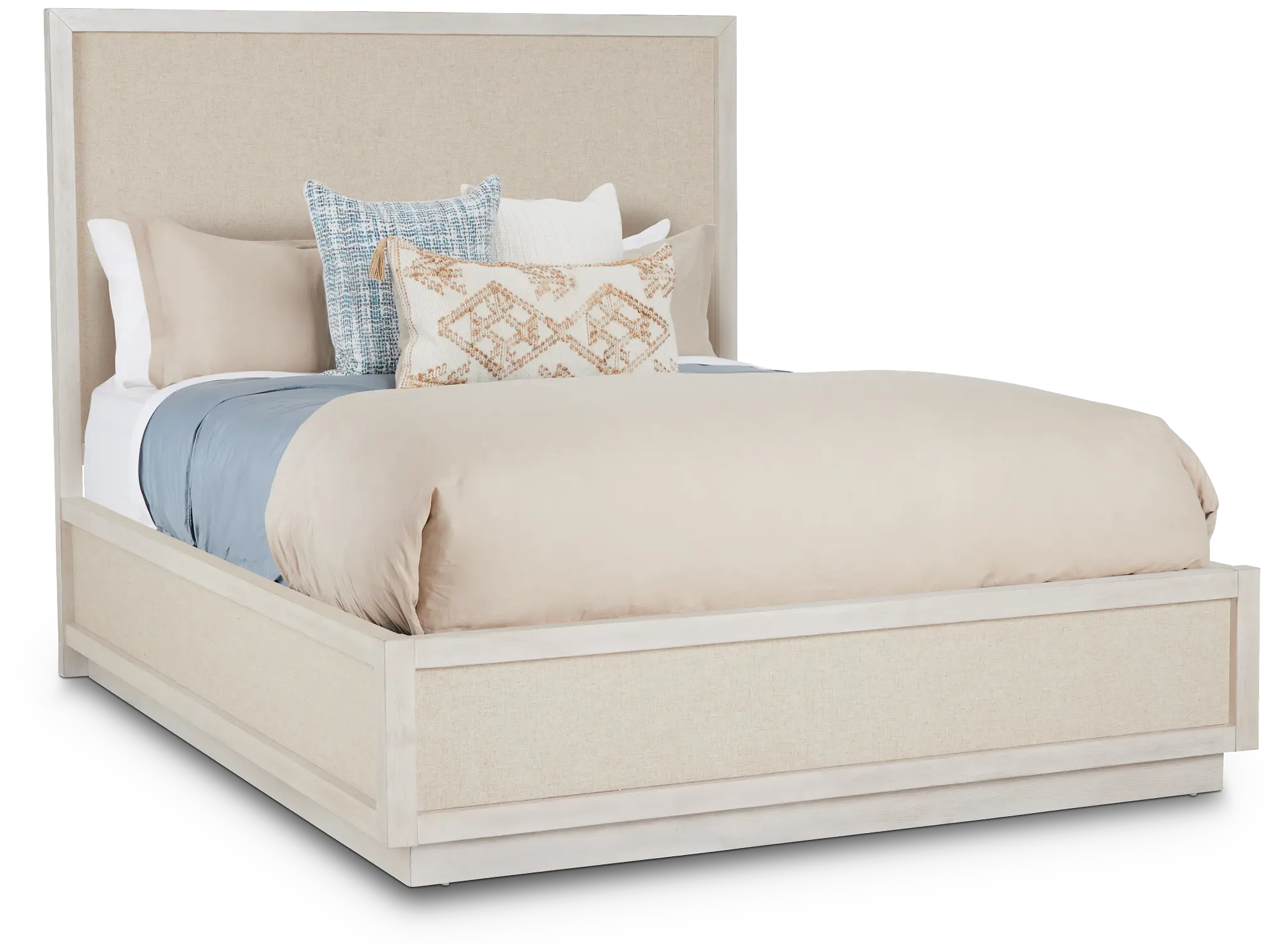 Marseilles Light Tone Panel Bed Marseilles Light Tone Panel Bed