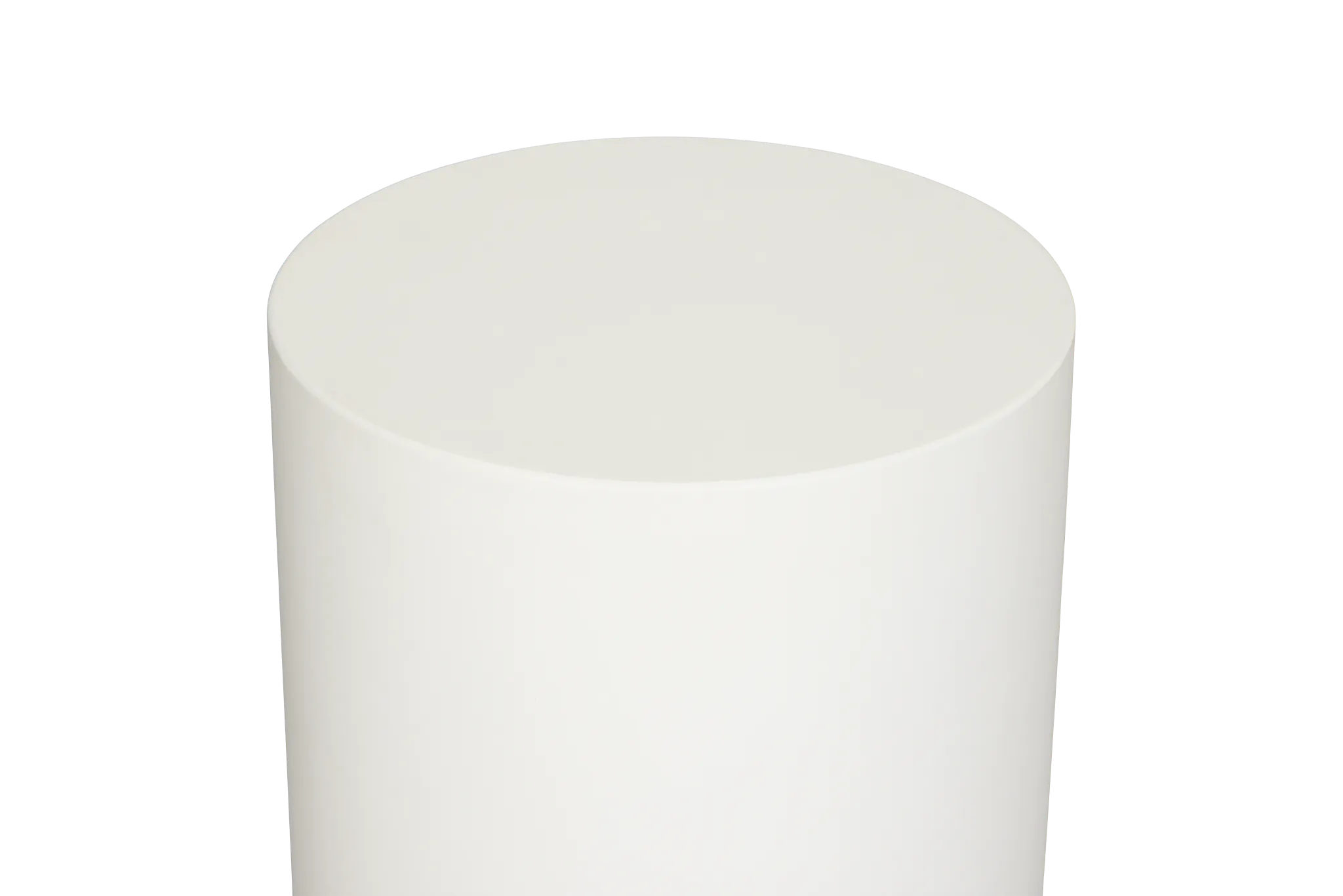 Tai White In/out Round End Table