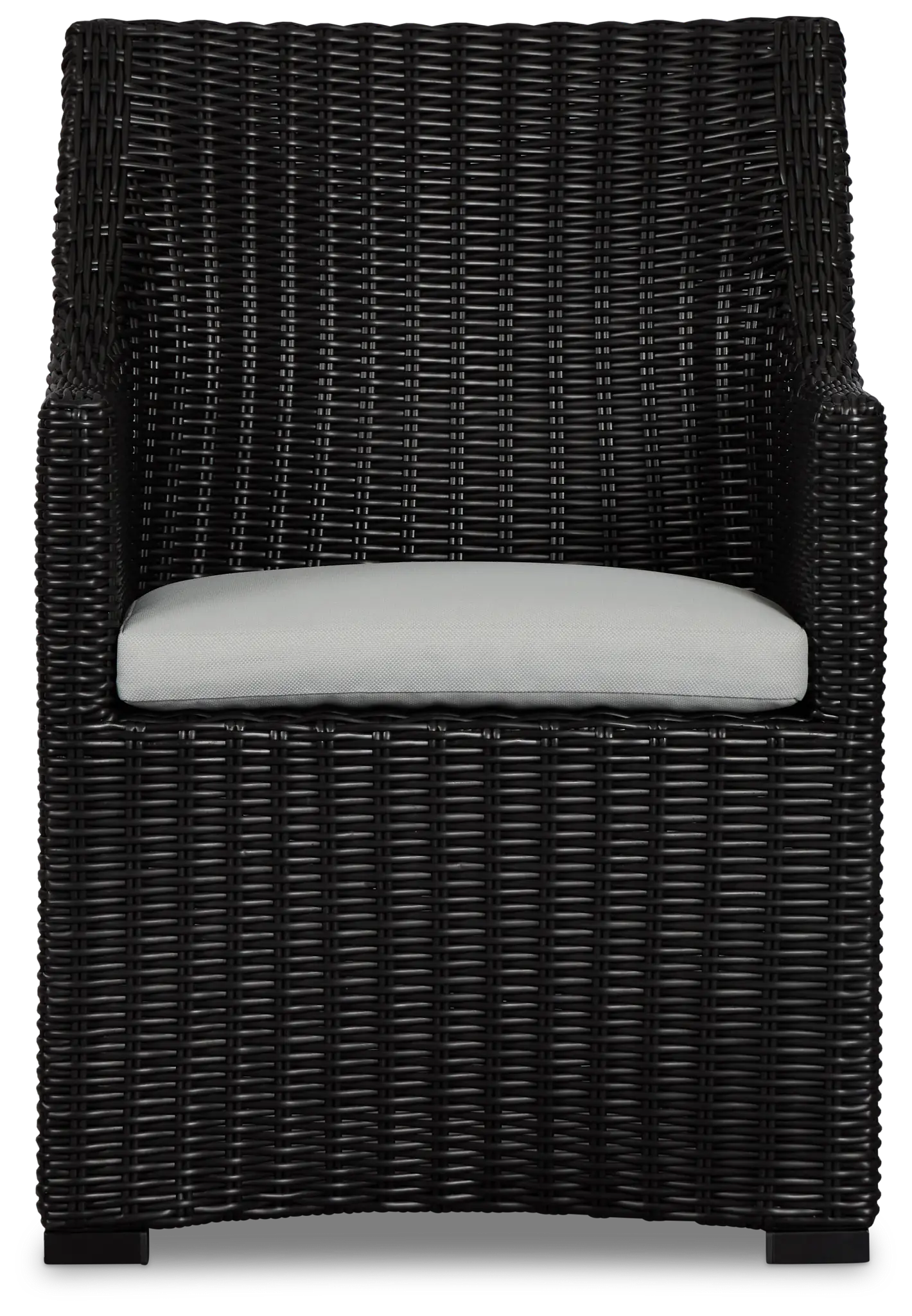 Montecito Black Cushioned Arm Chair Montecito Black Cushioned Arm Chair