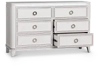 Milan White Youth Dresser