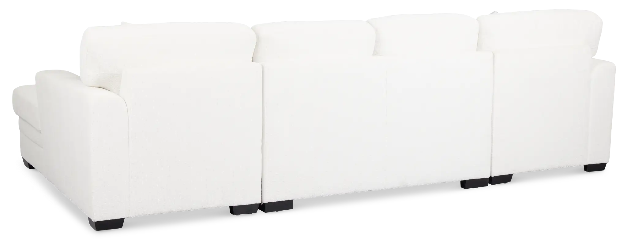 Everly White Fabric Double Chaise Sleeper Storage Sectional Everly White Fabric Double Chaise Sleeper Storage Sectional