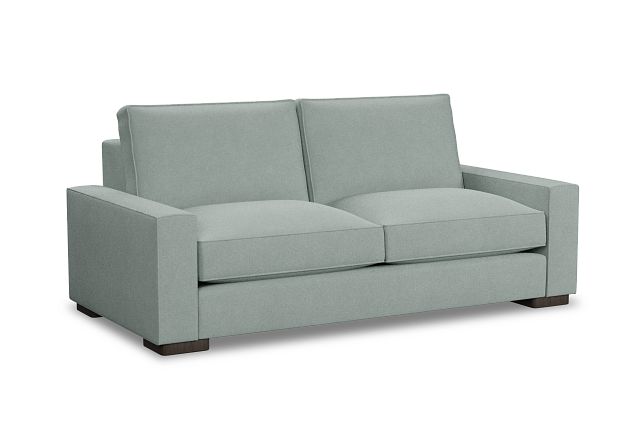 Edgewater Suave Light Green 84" Sofa W/ 2 Cushions (0)