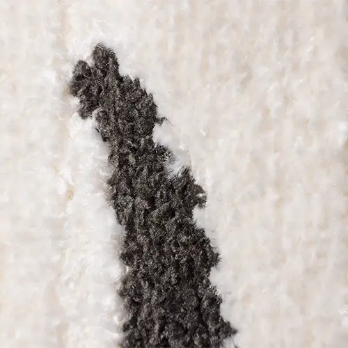 WHITE Setter White 8x10 Area Rug