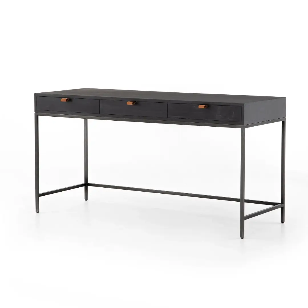 Four Hands Eddie Black Writing Desk Four Hands Eddie Black Writing Desk