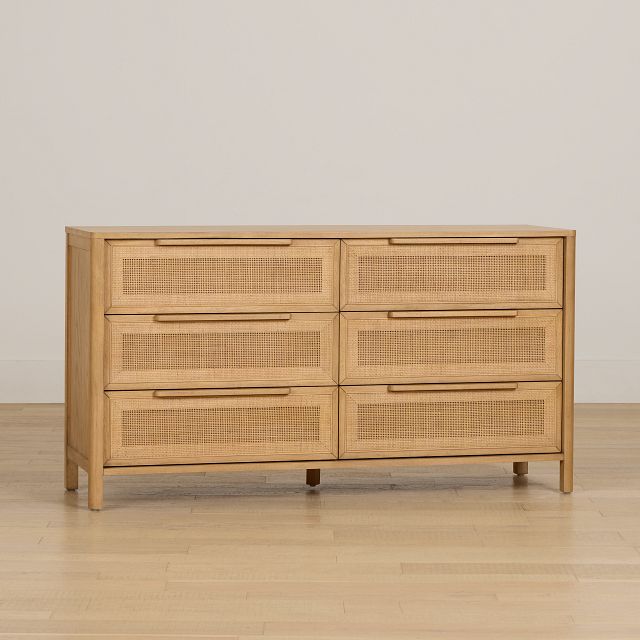 Pacific Light Tone 6-drawer Dresser