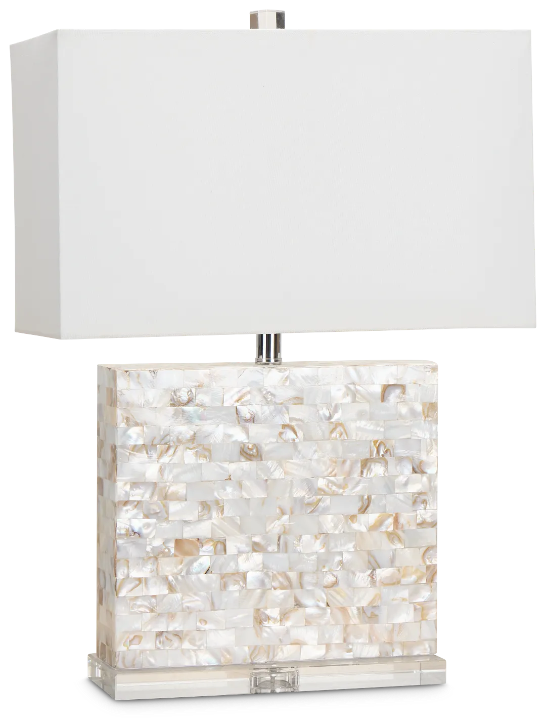 Claire Multicolored Crystal Table Lamp