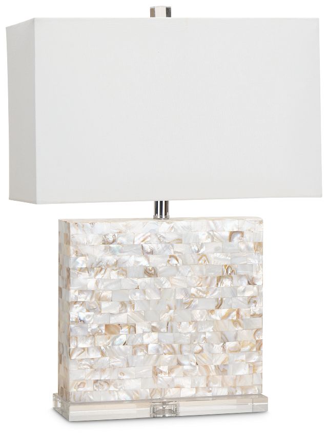 Claire Multicolored Crystal Table Lamp