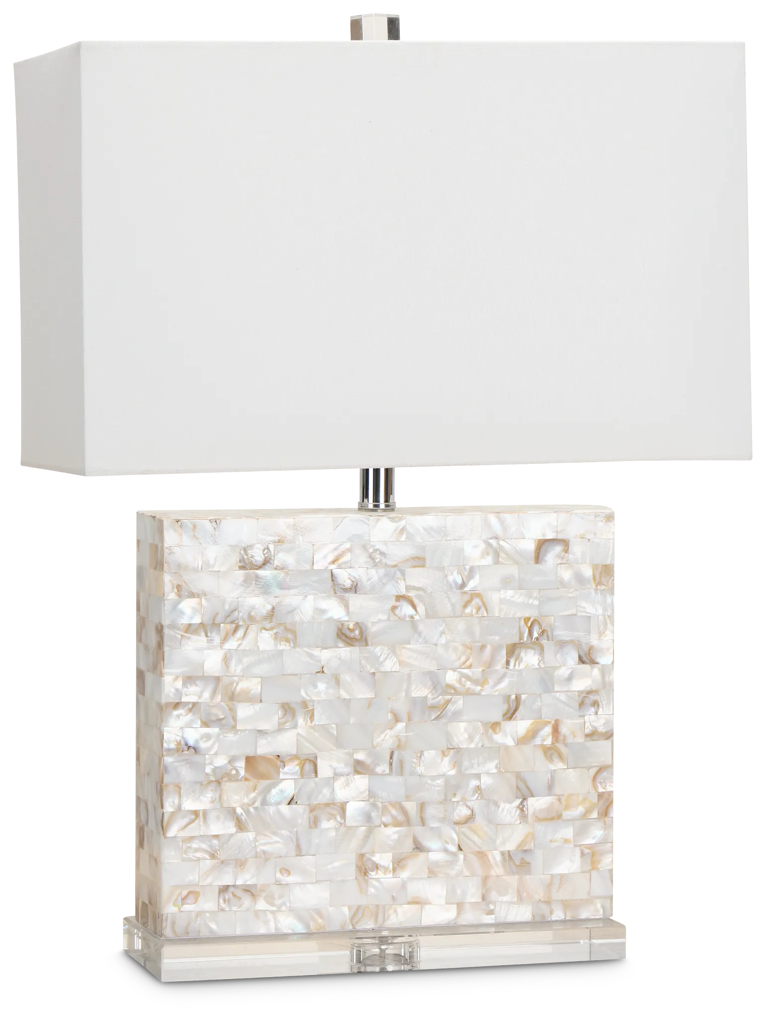 Claire Multicolored Crystal Table Lamp