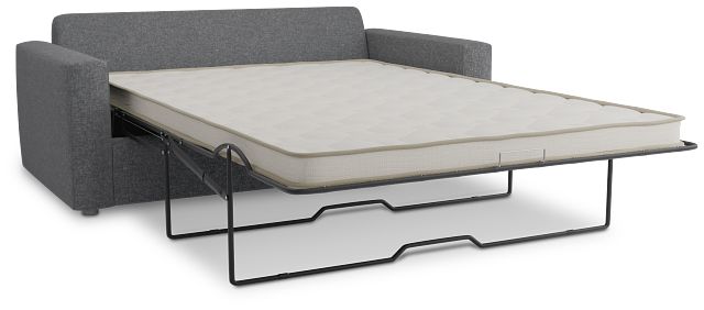 Siesta Delray Dark Gray Fabric Innerspring Sleeper