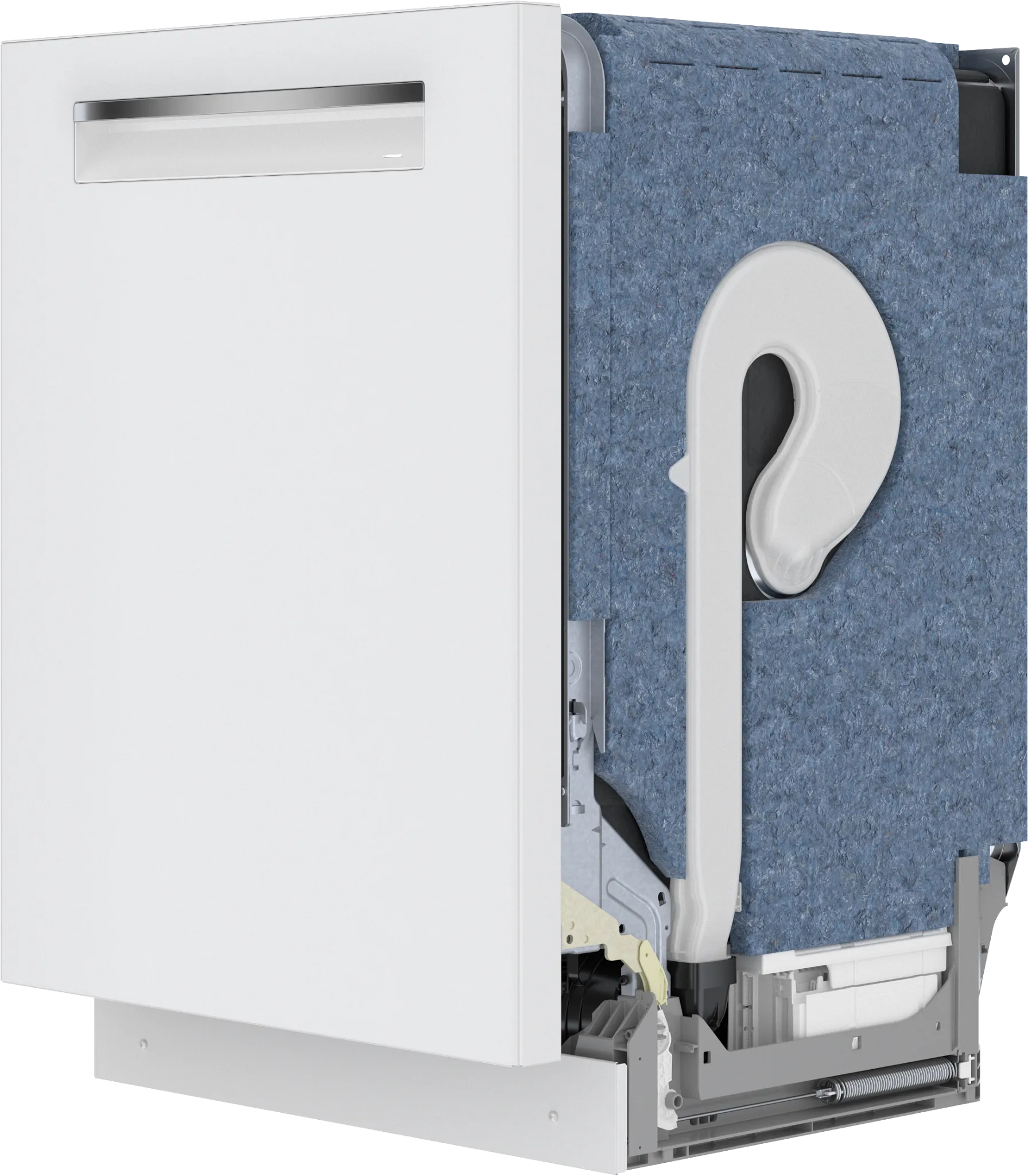 Bosch 800 Series White 24" Built In Dishwasher