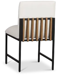 Highland Black Upholstered Side Chair