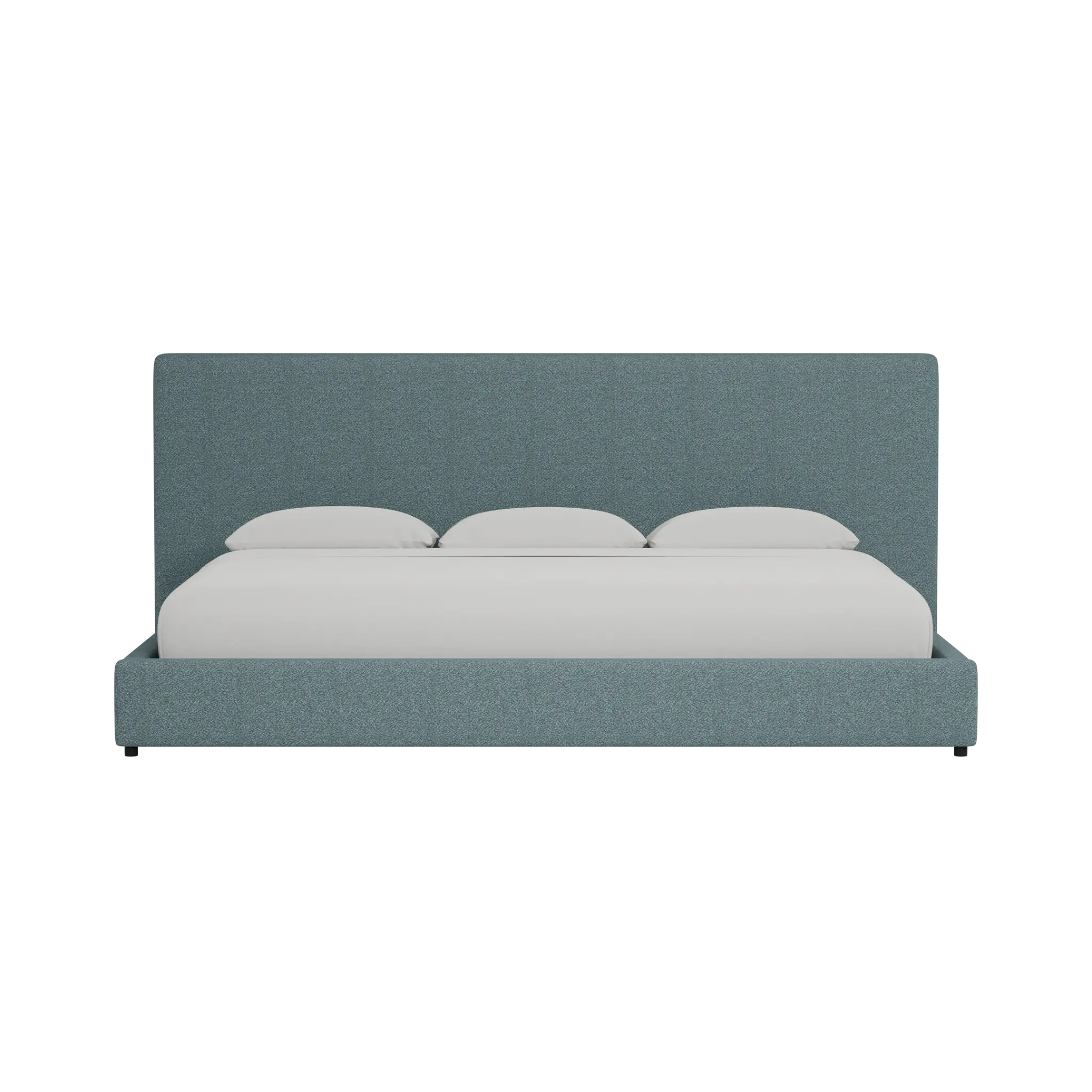 Grayton Sutton Blue 54" Upholstered Platform Bed Grayton Sutton Blue 54" Upholstered Platform Bed