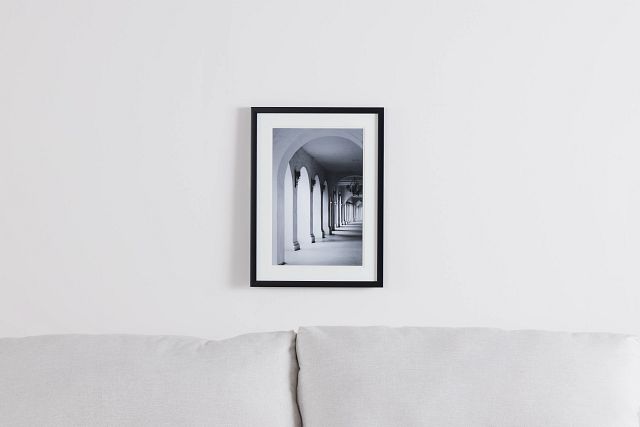 Pillar Gray Framed Wall Art