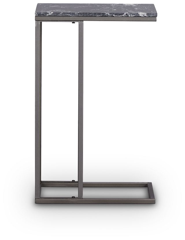 Bronson Black Metal Cside Table
