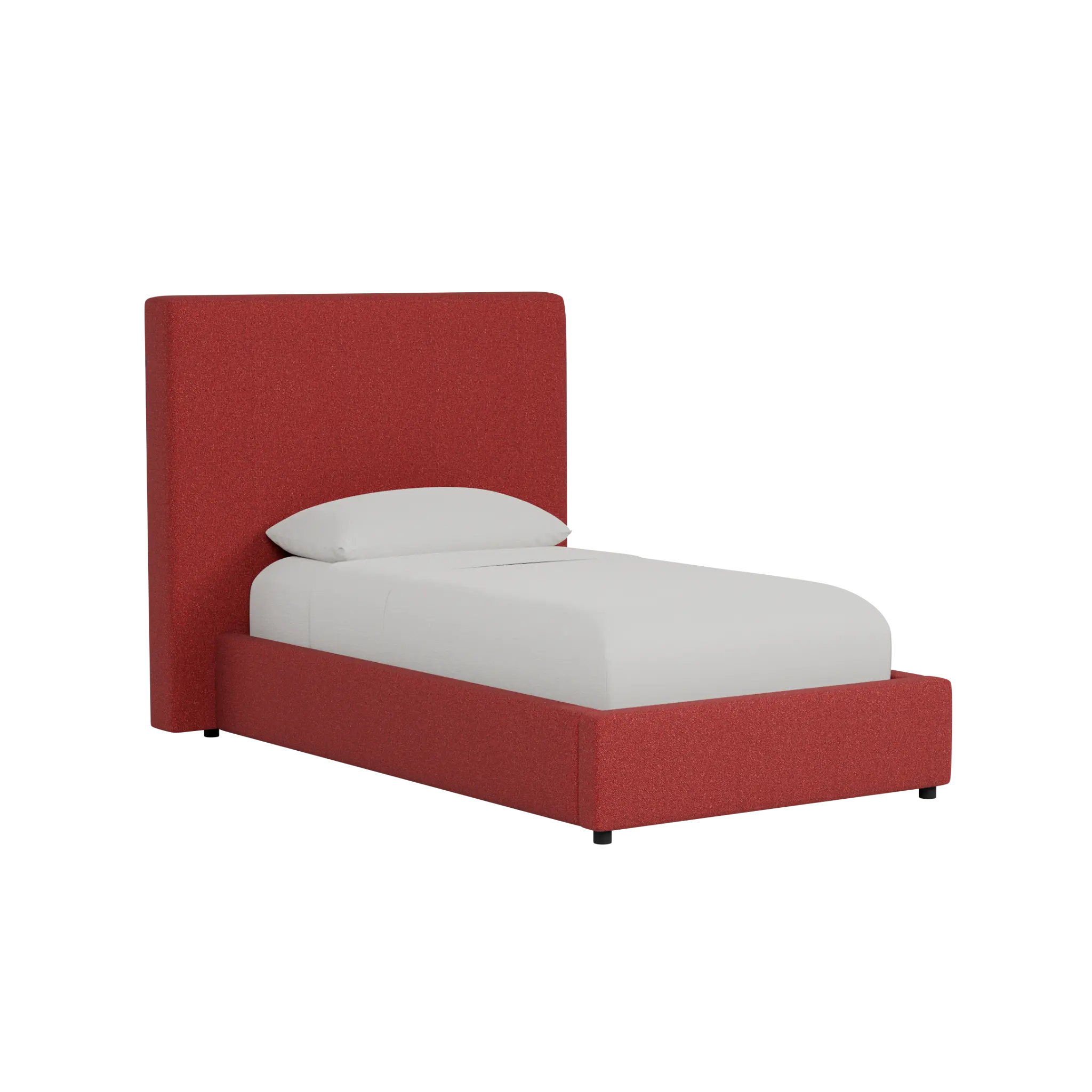 Grayton Elite Red 54" Upholstered Platform Bed Grayton Elite Red 54" Upholstered Platform Bed