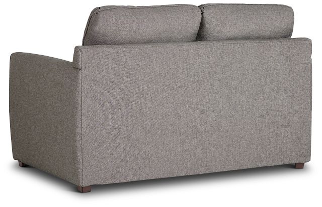 Asheville Brown Fabric Loveseat