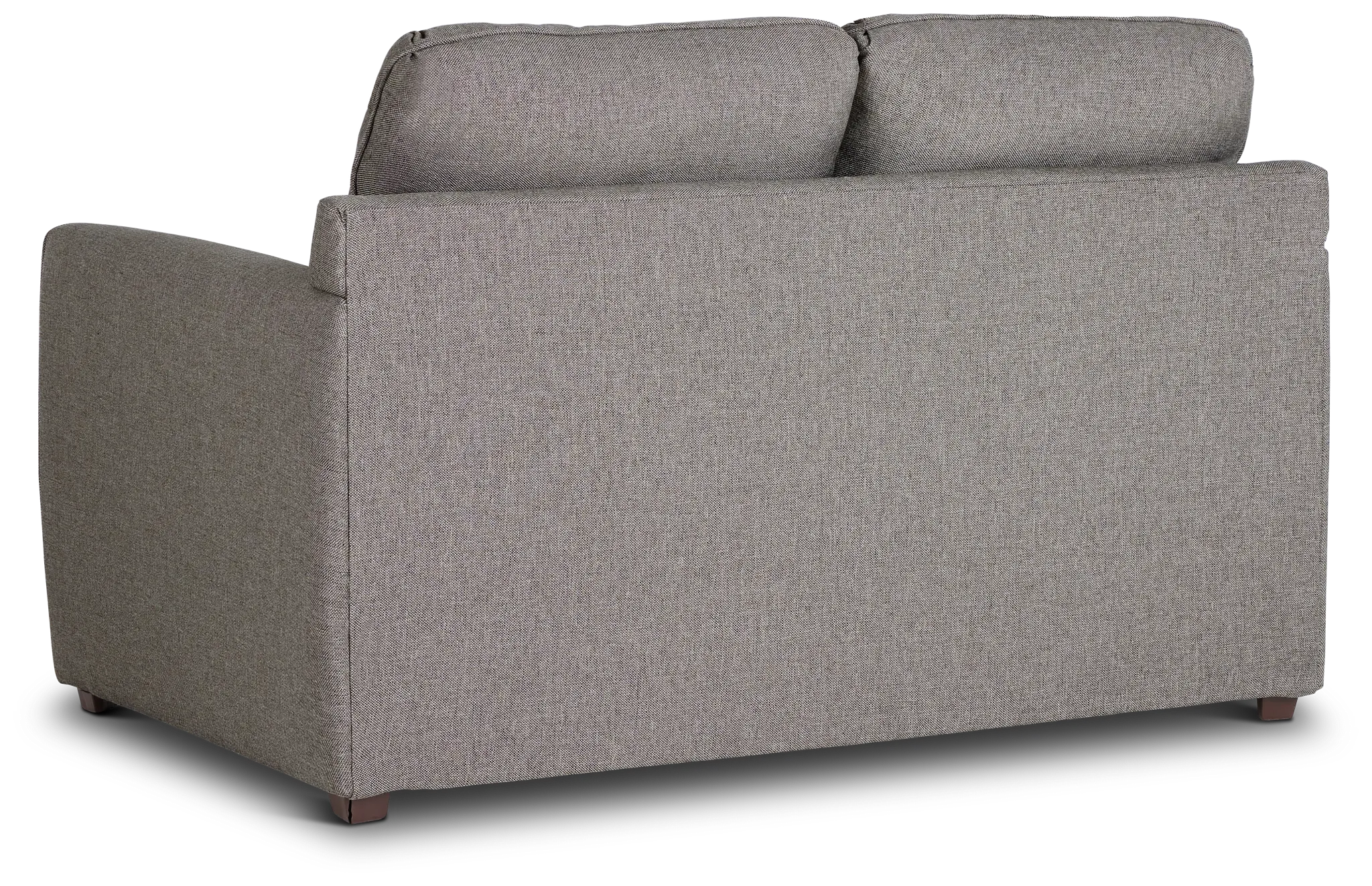 Asheville Brown Fabric Loveseat