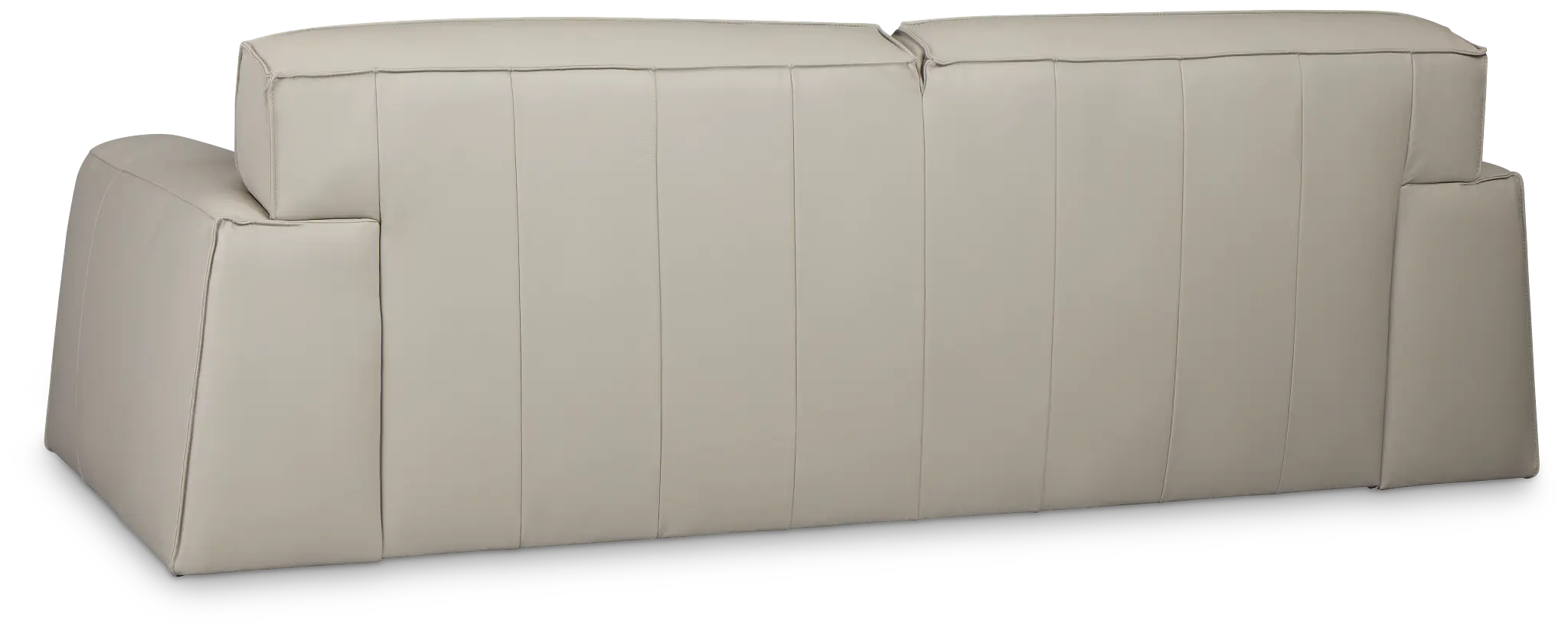 Blanca Gray Leather Sofa Blanca Gray Leather Sofa