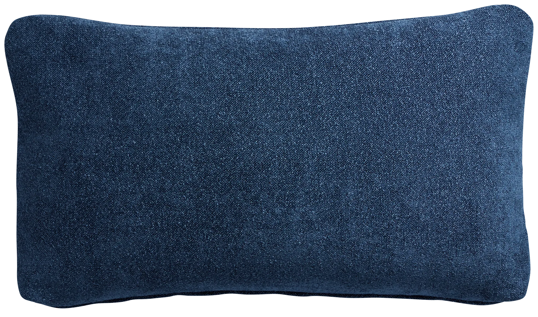 Eden Dark Blue Lumbar Accent Pillow