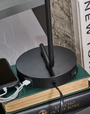 Covybend Black Metal Desk Lamp