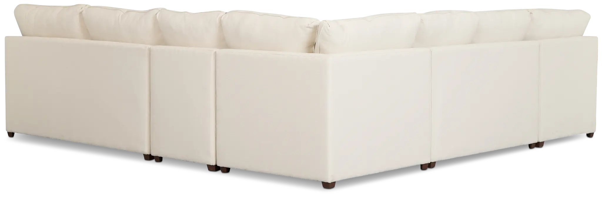 Tate Light Beige Fabric Large Left Chaise Sectional Tate Light Beige Fabric Large Left Chaise Sectional