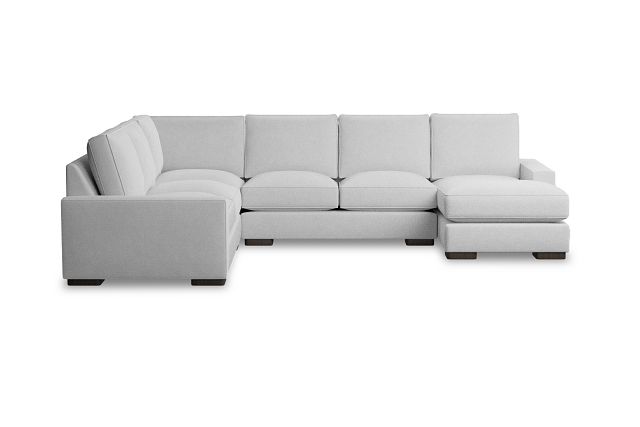 Edgewater Suave White Medium Right Chaise Sectional