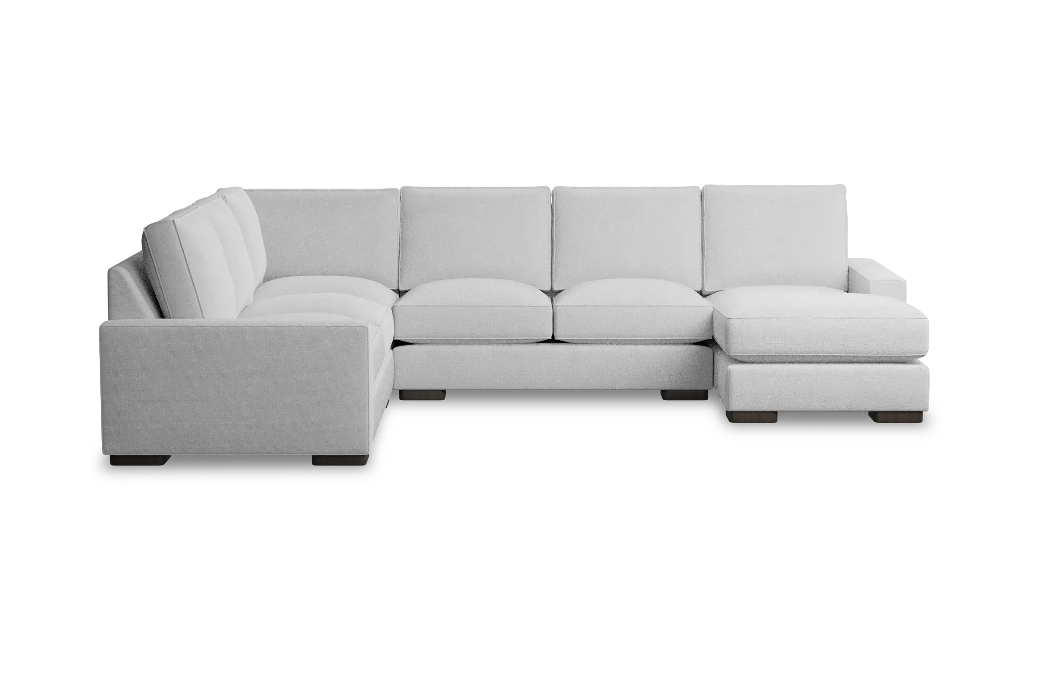 Edgewater Suave White Medium Right Chaise Sectional Edgewater Suave White Medium Right Chaise Sectional