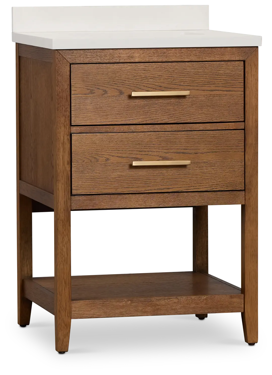 Alden Mid Tone 24" Single Bathroom Vanity Alden Mid Tone 24" Single Bathroom Vanity