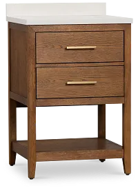 Alden Mid Tone 24" Single Bathroom Vanity