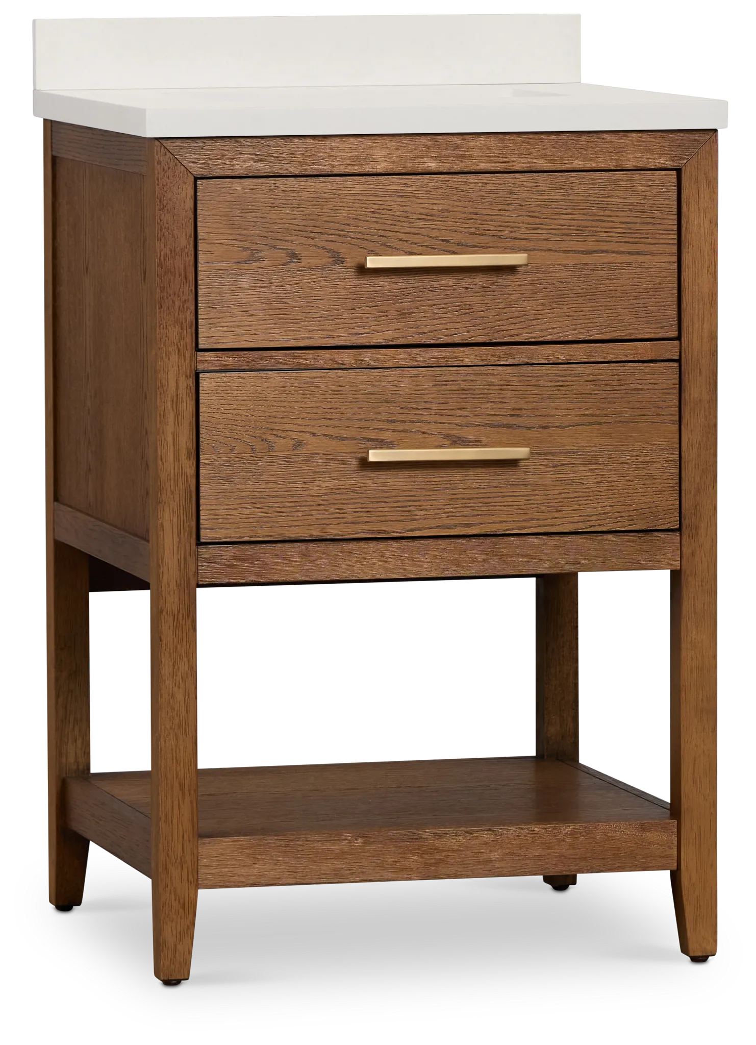 Alden Mid Tone 24" Single Bathroom Vanity