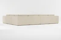 Destin Peyton Beige Fabric 8-piece Modular Sectional